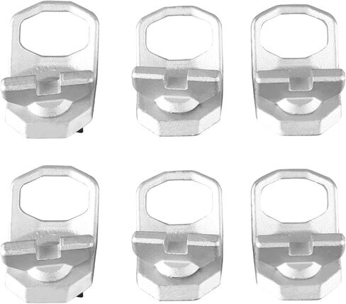 COOL STAR 2889620 2890894 Lock and Ride Max D-Rings 6pcs with Bed Cargo Net Kit UTV Tie Down Anchor Compatible with Polaris Ranger 2024-2026 Compatible with Polaris Xpedition 2024-2026 in Saudi Arabia