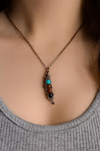 Birthstone Peas in a Pod-Customizable Gemstone PeaPod Charm (1,2,3,4,5 or 6) Necklace Wire Wrapped in your choice of wire-Mothers necklace -grandmothers pendant in Saudi Arabia