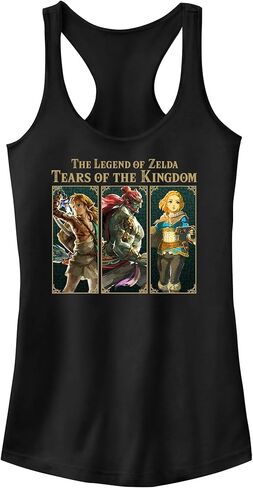 Nintendo Juniors' LOZ Trio Box Up Racerback Tank Top in Saudi Arabia