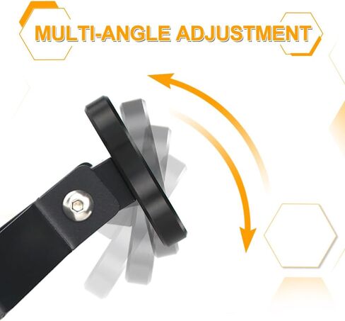 GPS Mount Bracket Motorcycle Phone Navigation Holder Fit for Royal Enfield Himalayan 450 2024 2025, Compatible with Garmin/Tomtom Mount (AMPS Hole) in Saudi Arabia