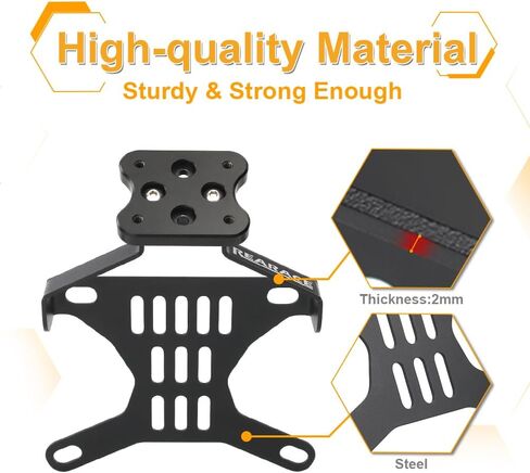 GPS Mount Bracket Motorcycle Phone Navigation Holder Fit for Royal Enfield Himalayan 450 2024 2025, Compatible with Garmin/Tomtom Mount (AMPS Hole) in Saudi Arabia