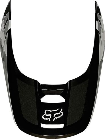 قناع خوذة Fox Racing للرجال V1، أسود/أبيض - REVN، متوسط in Saudi Arabia