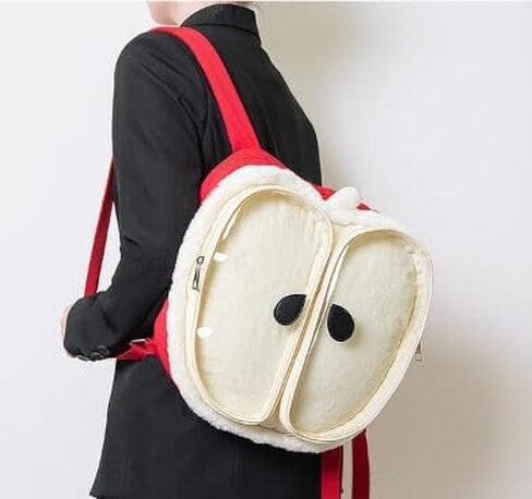 Ita Bag AppleShaped Backpack with Transparent Pocket Cute Bag Customizable with Apple Seed Patches in Saudi Arabia