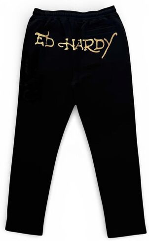 ED HARDY Men’s Love Kills Slowly Print Sweatpants in Saudi Arabia