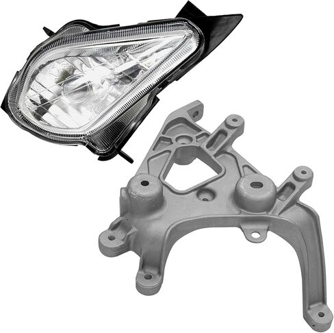Caltric Front Fender Right Headlight & Bracket Compatible with Yamaha Raptor 700 YFM700 2006-2012 / Raptor 700R YFM700 2011-2012 in Saudi Arabia