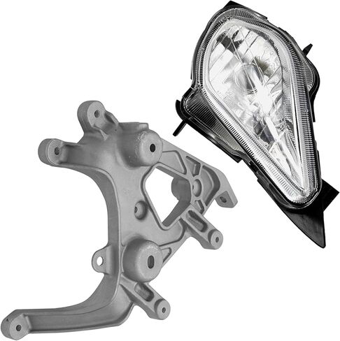 Caltric Front Fender Right Headlight & Bracket Compatible with Yamaha Raptor 700 YFM700 2006-2012 / Raptor 700R YFM700 2011-2012 in Saudi Arabia