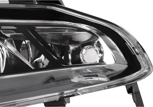 Front Fog Light Pair Compatible with 2016-2019 Nissan Maxima Front Bumper Fog Lamp Replacement for NI2593134 NI2592134 Clear Lens Driver&Passenger Side in Kuwait