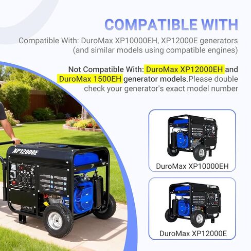 مفتاح إشعال 6 أسلاك مع مفتاحين - متوافق مع محركات DuroMax XP10000EH/XP12000E، 168F-190F، ومولدات البنزين المختلفة in Kuwait