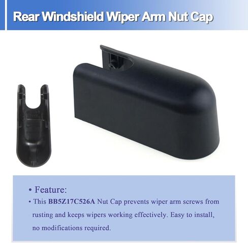 BB5Z-17C526-A Rear Windshield Wiper Arm Nut Cap Fits for Ford Escape 2013-2019 Explorer 2011-2019, for Lincoln MKC MKX 2015-2019 in Saudi Arabia