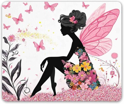 Smooffly Gaming Mouse Pad Custom,Lotus and Dragonfly Personality Desings Gaming Mouse Pad in Kuwait