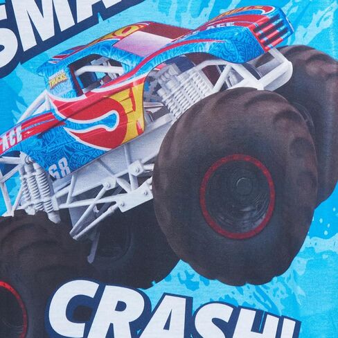 Hot Wheels 3 Pack Monster Trucks T-Shirts Kids Multipack Short Sleeve Tees in Saudi Arabia