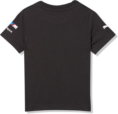 PUMA Unisex-Child BMW M Motorsport Graphic T-Shirt, Black Block AH25, Little Kid 5 in Saudi Arabia