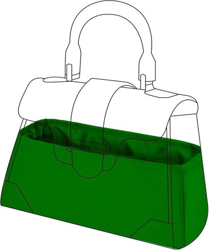 DGAZ Silk Purse Organizer Insert Fits GYARD Saigon Bags,Silky Smooth Bag Organizer，Luxury Handbag & Tote Shaper(Craie,mini) in Saudi Arabia