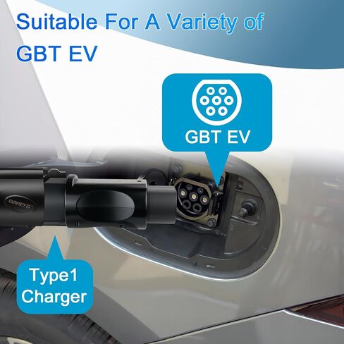 EV Charger Connector Type 1 to GBT Adapter Electric Vehicle Charging Adapter SAE j1772 to GB/T EV Charging Adapter in Kuwait