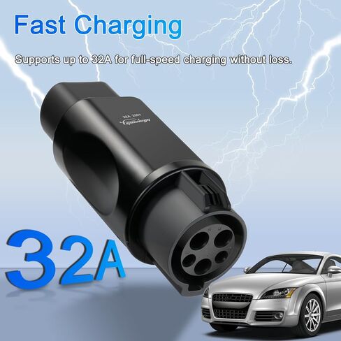 EV Charger Connector Type 1 to GBT Adapter Electric Vehicle Charging Adapter SAE j1772 to GB/T EV Charging Adapter in Kuwait