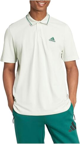 adidas Mens Essentials Piqué Small Logo Polo Shirt in Saudi Arabia
