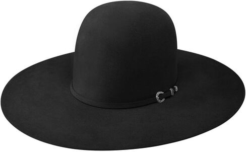 Resistol 30X Rough N Ready Black 5 in Brim Open Crown Felt Hat Black 71/8 in Saudi Arabia