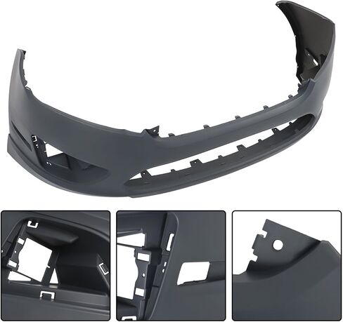 Front Primed Bumper Cover Fascia Replacement for Fusion 2010 2011 2012 FO1000650 AE5Z17D957BAPTM in Saudi Arabia