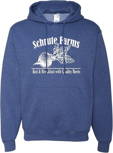 wild custom apparel Schrute Farms Pop Culture Graphic Mens Hoodies in Saudi Arabia