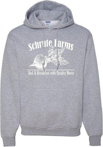 wild custom apparel Schrute Farms Pop Culture Graphic Mens Hoodies in Saudi Arabia