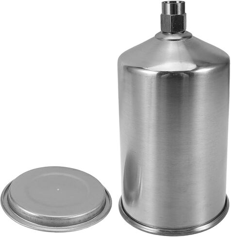 Spray Paint Accessories - Aluminum Paint Spray Pot with Internal and External Thread Lightweight Design for Efficient Home and Industrial Use Compatible with Various Devices in Saudi Arabia