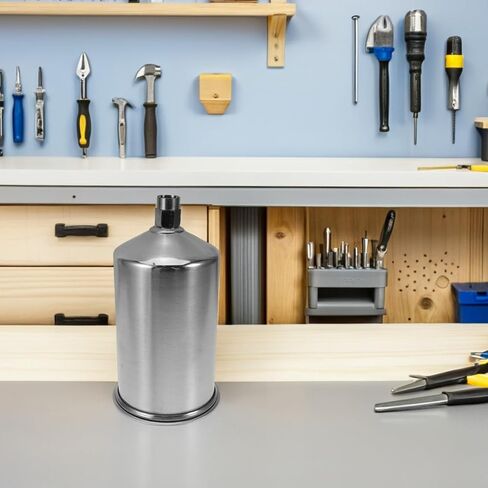 Spray Paint Accessories - Aluminum Paint Spray Pot with Internal and External Thread Lightweight Design for Efficient Home and Industrial Use Compatible with Various Devices in Saudi Arabia
