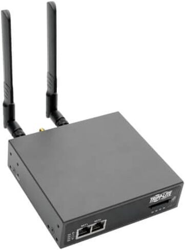 Tripp Lite 4-Port Console Server w/ 4G LTE Cellular Gateway, Dual Gbe NIC 4Gb Flash & Dual SIM (B093-004-2E4U-V), black in Kuwait