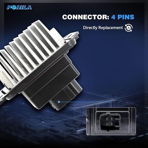 مقاوم محرك منفاخ POHIAL HVAC متوافق مع Honda CR-V 2012-2016، Civic 2012-2015، Accord 2013-2017، Acura RDX 2013-2018، ILX 2020 L4 2.4L، ILX 2013-2019، استبدال # 79330TR0A01 in Saudi Arabia