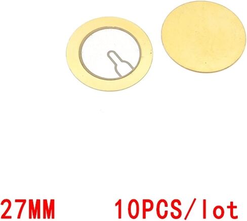 10Pcs/lot 27MM Thickened Copper Triode Self-Excited Piezoelectric Ceramic 20MM Alarm Buzzer Piezo Ceramic Buzzers in Saudi Arabia