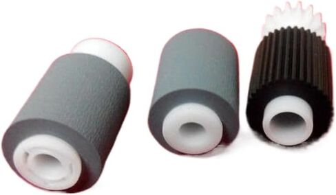 5-Pack Pickup Feed Separation Roller Assembly Compatible with KM1620, KM1650, KM2020, KM2050, KM2550, KM3040, KM3050, KM4030, KM5050 - Part Numbers 2AR07220, 2AR07230, 2AR07240 in Kuwait