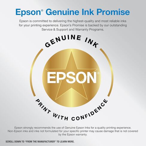 Epson EcoTank ET-3950 Wireless All-in-One Color Supertank Printer with up to 3 Yrs of Ink Refillable Tanks, Perfect for Home Office, 18 PPM, 2.4" Colorful Touchscreen, Auto Feeder (Renewed) in Saudi Arabia
