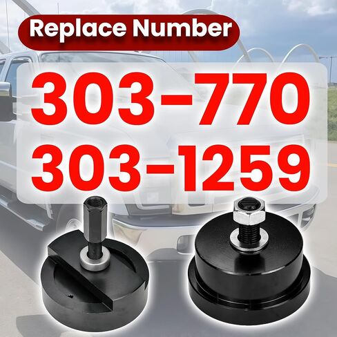 303-770 303-1259 طقم تثبيت ختم العمود المرفقي الرئيسي الأمامي والخلفي متوافق مع Ford E150 E250 E350 E450 Excursion Super Duty F250 F350 F450 F550 F650 F750 Low Cab Forward 4.5L 6.0L 6.4L 2004-2010 in Saudi Arabia