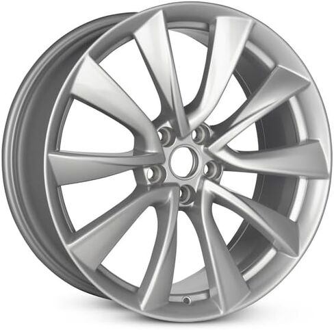 20x8.5 inch OEM Direct Replacement Aluminum Wheel for Tesla Model 3 2018–2022 5-114.3mm Silver 20 in Rim 123422700D in Saudi Arabia