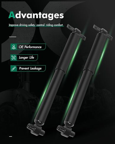 SCITOO - Rear Shock Absorber for Honda Fits 2009 2010 2011 2012 2013 2014 2015 for Honda Pilot Shocks 37339 Struts - 2Pc Set in Saudi Arabia