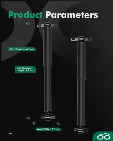SCITOO - Rear Shock Absorber for Honda Fits 2009 2010 2011 2012 2013 2014 2015 for Honda Pilot Shocks 37339 Struts - 2Pc Set in Saudi Arabia