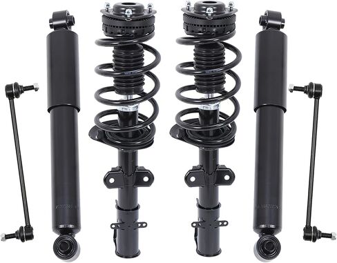 MOSTPLUS 6PCS Front Struts & Sway Bar Links Kit Compatible for 2008-2020 Dodge Grand Caravan, 2008-2016 Chrysler Town And Country Excluding Models with Nivomat Rear Suspension 171128 K7258 437290 in Saudi Arabia