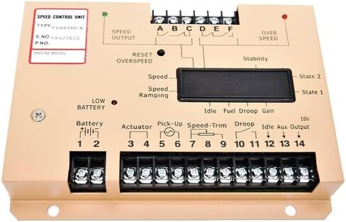 FSK639D-A Electronic Speed Control Unit Governor Version of FSK639D Generator spare parts in Saudi Arabia