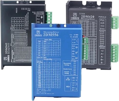 2DM420 2DM542 2DM556 NEMA 17 23 34 2 phase stepper motor driver replace TB6600 DM542 DM556 for milling router machine(2DM420) in Saudi Arabia