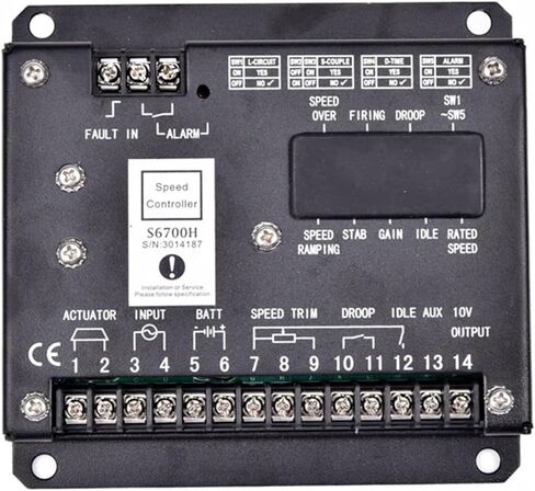 Speed Control S6700H Speed Controller for Generator Genset Module(S6700E Original) in Saudi Arabia