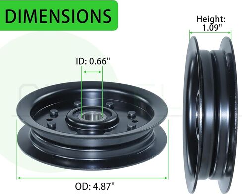 2 حزمة 132-4718 بكرة يستبدل Toro eXmark 1-603843 بكرة المهمل المسطحة 116-3626، 132-7543، E603843 لتورو Z147، Z153، Z149، Z150، X4850، X5450، XS5450، XS4850، ZX5400، ZX4800، ZX4820 الطوابق in Kuwait