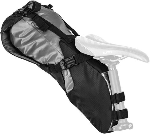 Blackburn Outpost Seat Pack & Dry Bike Bag (Black, One Size) in Kuwait