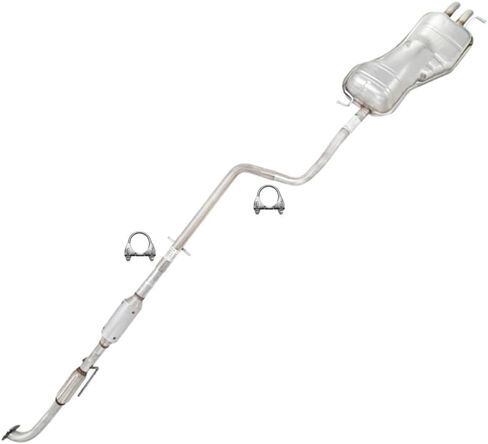 مجموعة العادم الحفاز والأنابيب المتوسطة وكاتم الصوت المتوافقة مع 1999-2004 Volkswagen Beetle 1.9L | معتمدة من وكالة حماية البيئة | ستانلس ستيل | العادم الشمالي الشرقي | قطع غيار السيارات in Saudi Arabia