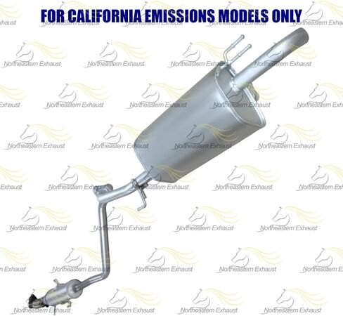 طقم كاتم صوت مرنان أنبوب العادم الأمامي متوافق مع 2010-2013 Kia Forte 2.0L | العادم الشمالي الشرقي | جوانات مجانية متضمنة | قطع غيار السيارات | تناسب مباشر in Saudi Arabia