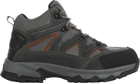 حذاء عمل Northside Snohomish Steel Toe - أحذية مقاومة للانزلاق للرجال - حذاء بناء مع واقي أصابع مطاطي مصقول ونعل أوسط مصبوب من مادة EVA - جزء علوي من الجلد السويدي والنايلون - حذاء بأصابع فولاذية in Saudi Arabia