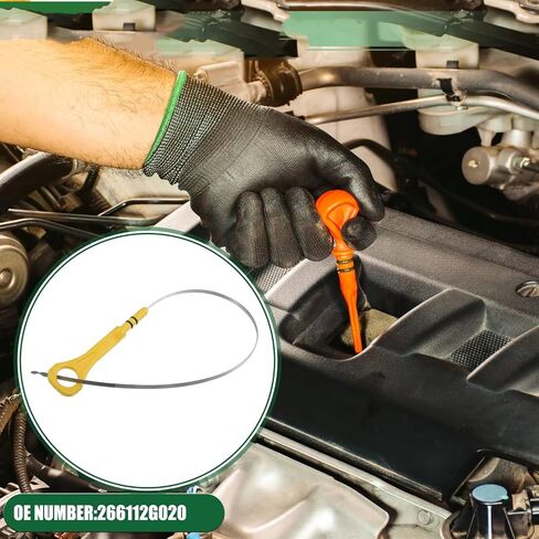 Oil Level Indicator Dipstick Compatible with Kia for Sportage 2.0L for Optima 2.4L 2011 2012 2013 2014 for Rondo 2.4L 2010 Level Indicator Dipstick 266112G020 in Saudi Arabia