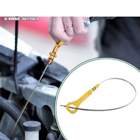 Oil Level Indicator Dipstick Compatible with Kia for Sportage 2.0L for Optima 2.4L 2011 2012 2013 2014 for Rondo 2.4L 2010 Level Indicator Dipstick 266112G020 in Saudi Arabia