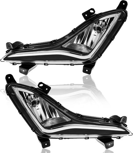 ترقية متوافقة مع 2014-2016 Hyundai Elantra SE/Sport/مصباح الضباب المحدود بدون مصابيح 92201-3X210 92201-3X210 (جانب السائق + الركاب) in Saudi Arabia