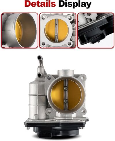 جسم خانق إلكتروني متوافق مع 2007-2012 Nissan Altima 2008-2013 Rogue 2007-2012 Sentra L4 2.5L استبدال 16119JA00A 16119JK20A TB1043 in Saudi Arabia