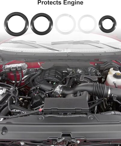 Stand Pipe and Front Port Plug Seal Kit Fit for Ford 6.0L Powerstroke F & E Series Excursion 4.5L LCF 2003-2010 Some Models Replace AP0028 in Saudi Arabia