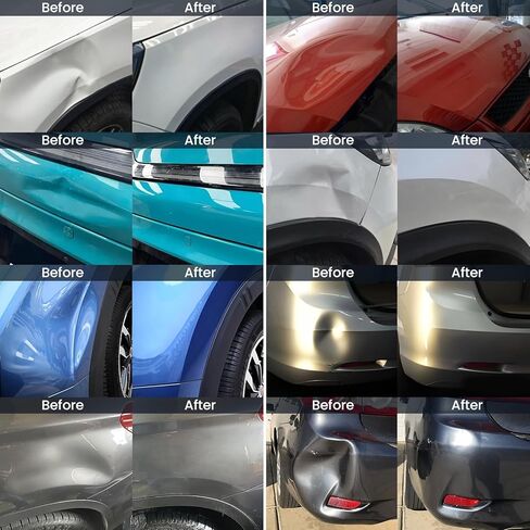 مجموعة أدوات سحب دنت السيارة، 56 قطعة من أدوات إزالة دنت السيارة، طقم إصلاح دنت السيارة قابل للتعديل، أداة سحب الجسور، أداة إزالة دنت لإصلاح السيارات وسيارات الدفع الرباعي والأضرار الناجمة عن البرد بنفسك in Kuwait